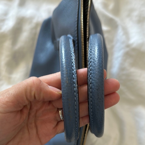 Kate Spade Blue Leather Handbag - Picture 9 of 10
